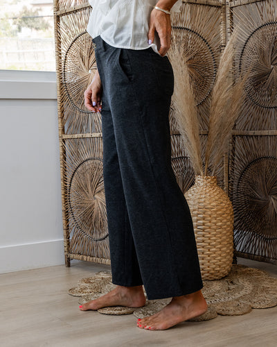 Sylvie Black Heather Dress Pants Thread & Supply