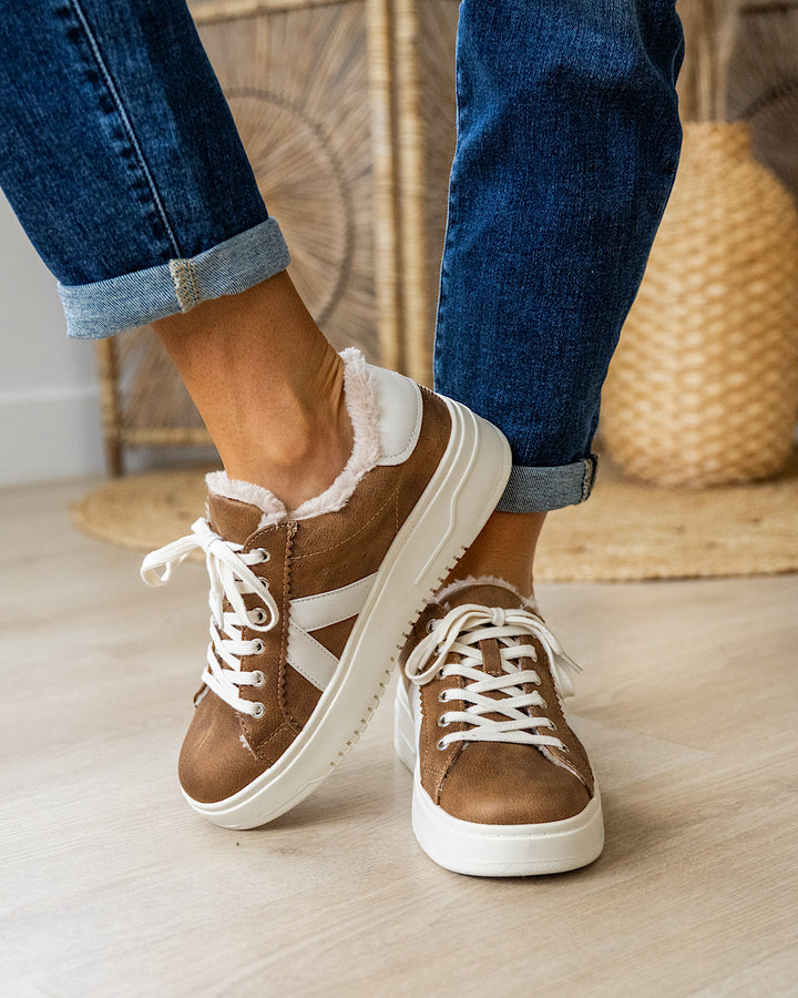NEW! Corkys Tailgate Sneakers - Tan Corkys Footwear