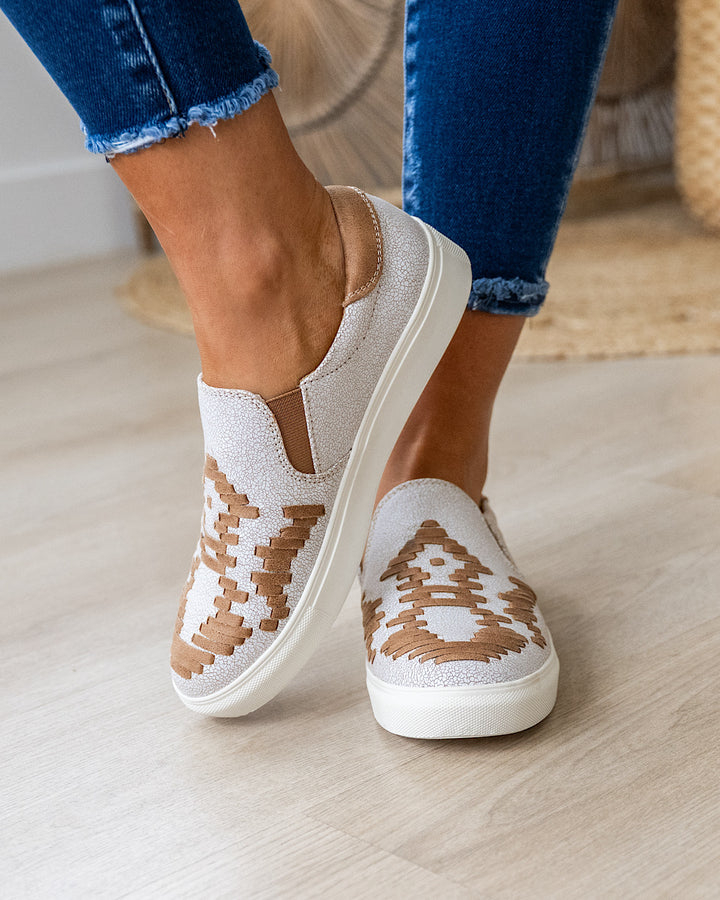 Very G Marian Slip On Sneakers- Tan