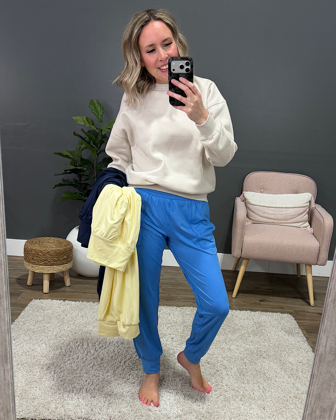 Yoga Joggers - Navy Rae Mode