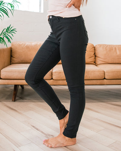 Hyperstretch Skinny Jeans Regular and Plus - Jet Set  YMI   