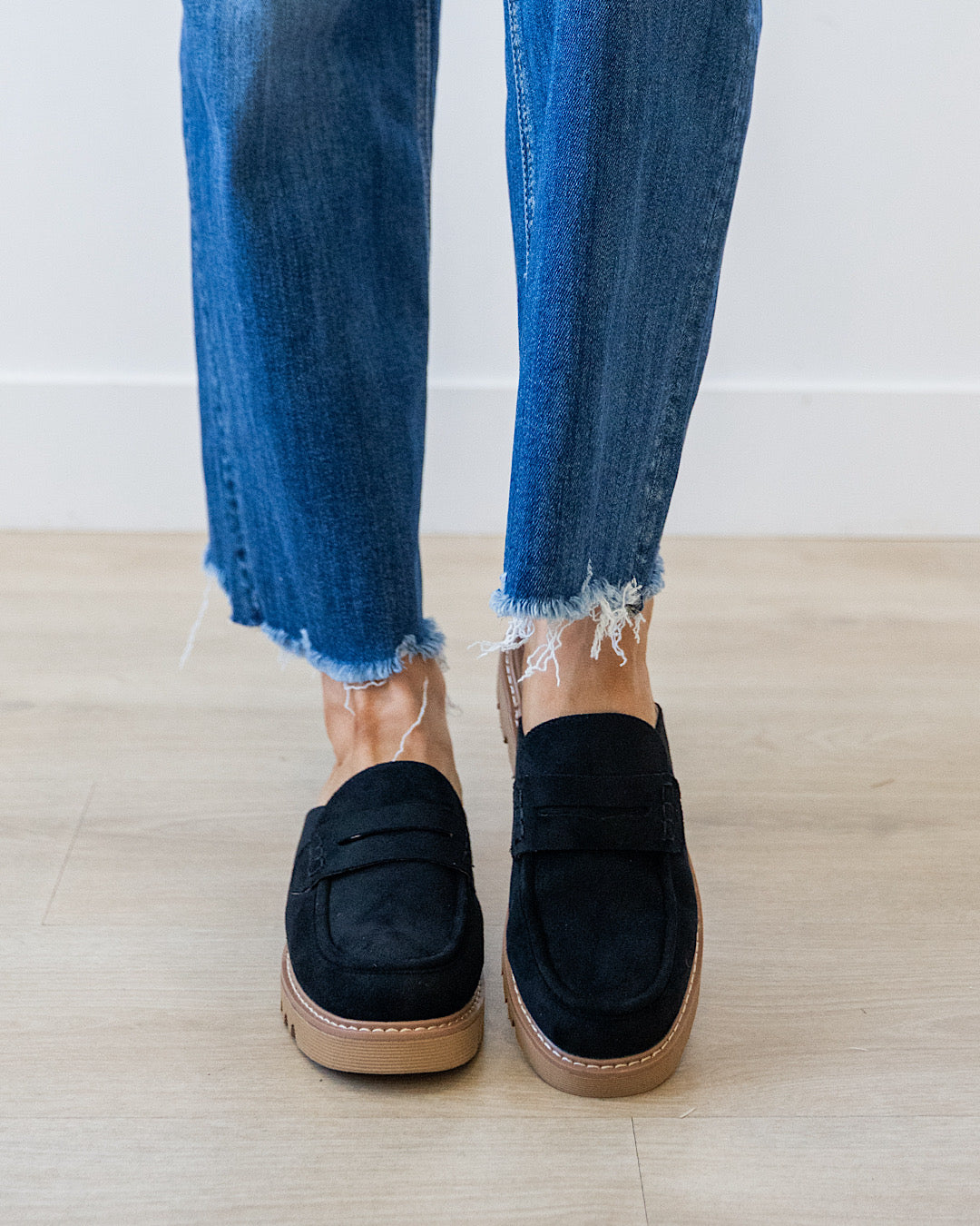 NEW! Corkys Get Lucky Slip On Loafers - Black