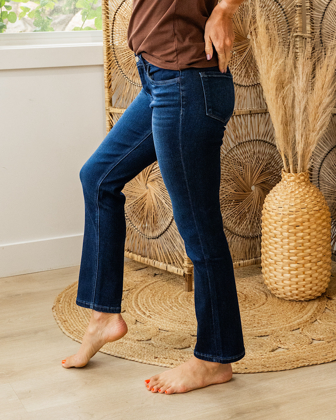 NEW! Vervet That Was Close Non Distressed Straight Jeans