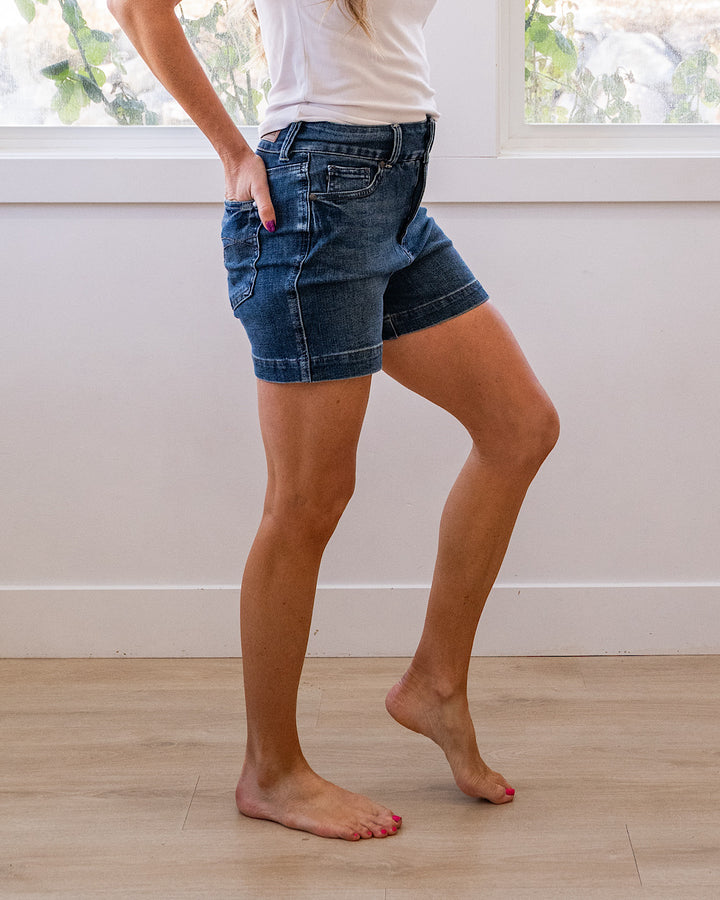 Judy Blue Melanie Control Top Jean Shorts Judy Blue