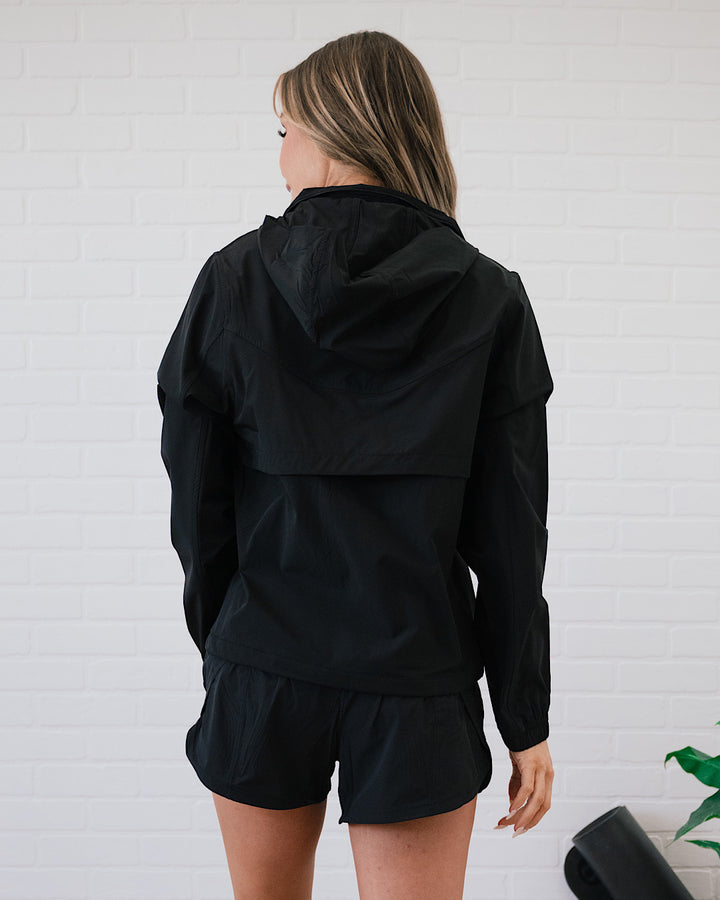 Rae Mode Full Zip Windbreaker - Black  Rae Mode   