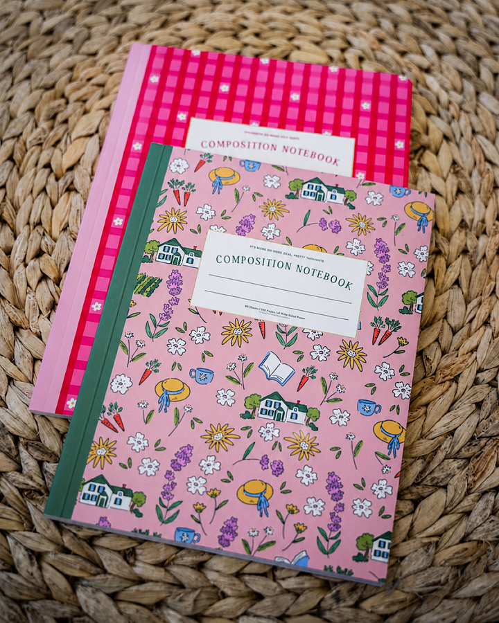 NEW! Pippi Post Composition Notebook - 2 Options Pippi