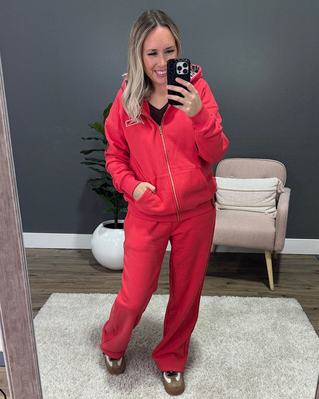 NEW! Ampersand Ave Comfort Zone Lounge Pants - Natural Instincts