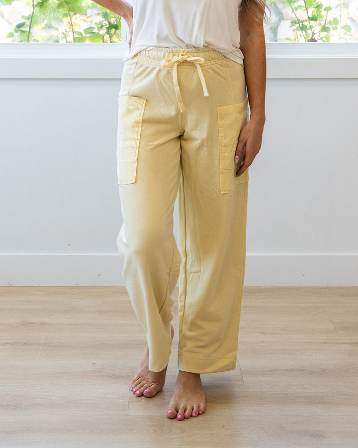 NEW! Rae Mode Terry Comfy Pants - Lemonilla