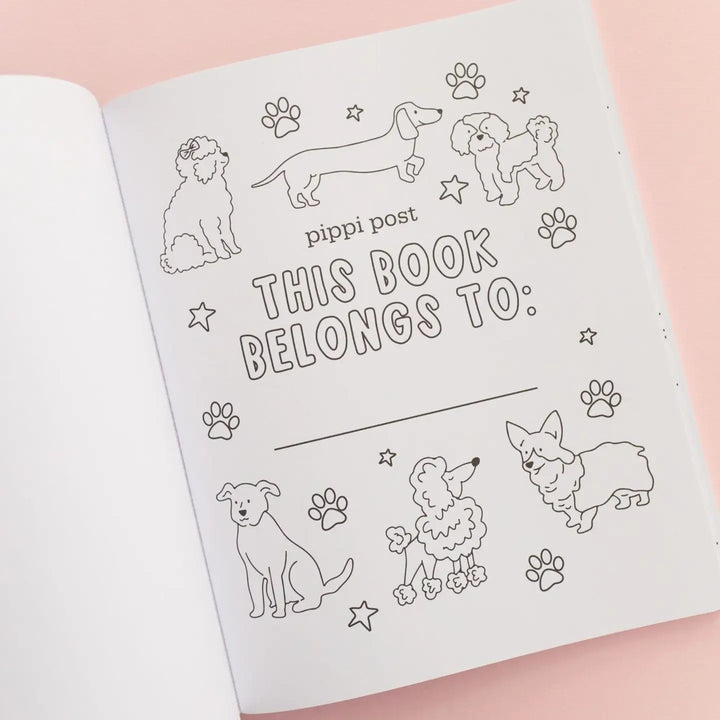 NEW! Pippi Post Coloring Book - 6 Options Pippi Post