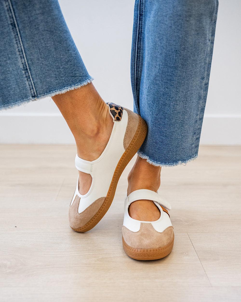 NEW! Corkys Calm Down Mary Jane Sneakers - Sand Corkys Footwear