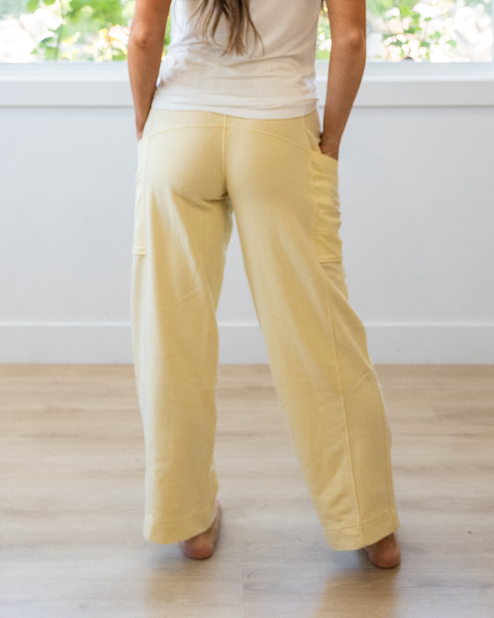 NEW! Rae Mode Terry Comfy Pants - Lemonilla