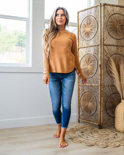 Kathryn Marled Knit Sweater - Golden  Staccato   