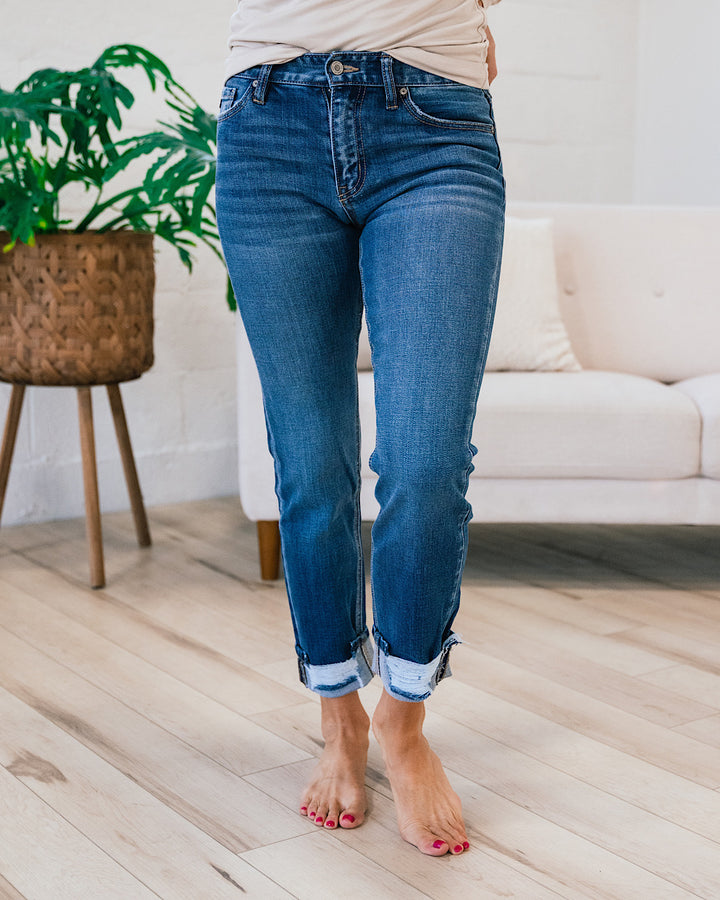 KanCan Georgia Straight Cuffed Hem Jeans FINAL SALE  KanCan   