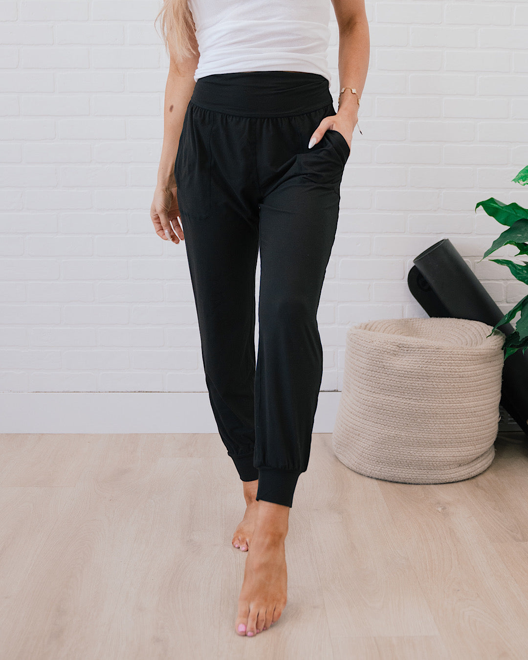 Yoga Joggers - Black  Rae Mode   