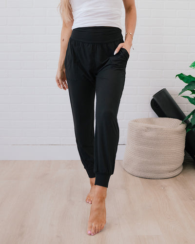 Yoga Joggers - Black  Rae Mode   