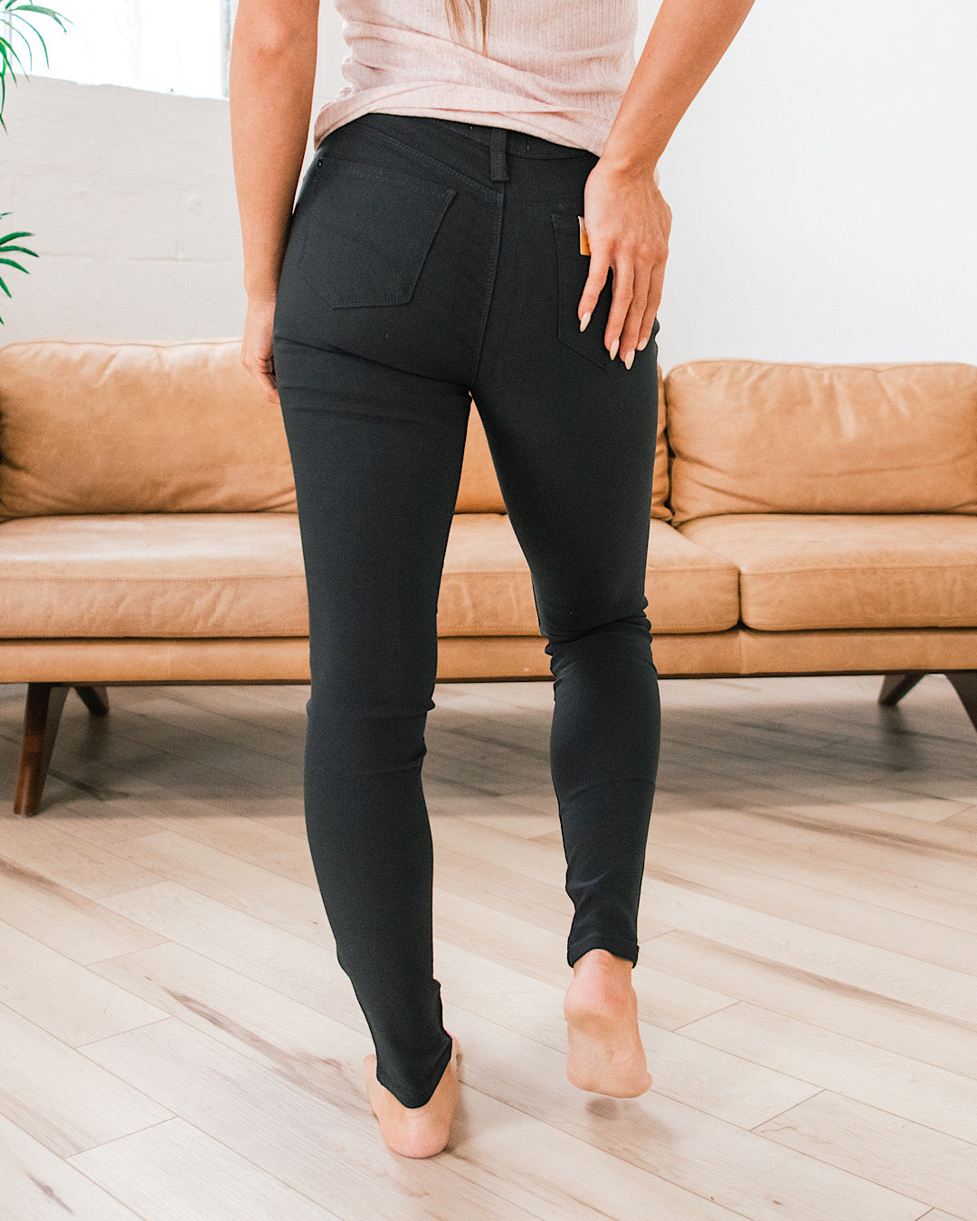 Hyperstretch Skinny Jeans Regular and Plus - Jet Set  YMI   