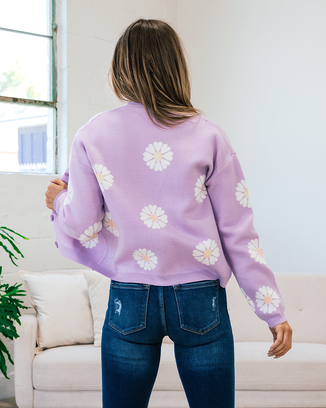 Janelle Lavender Daisy Cardigan FINAL SALE  Lovely Melody   