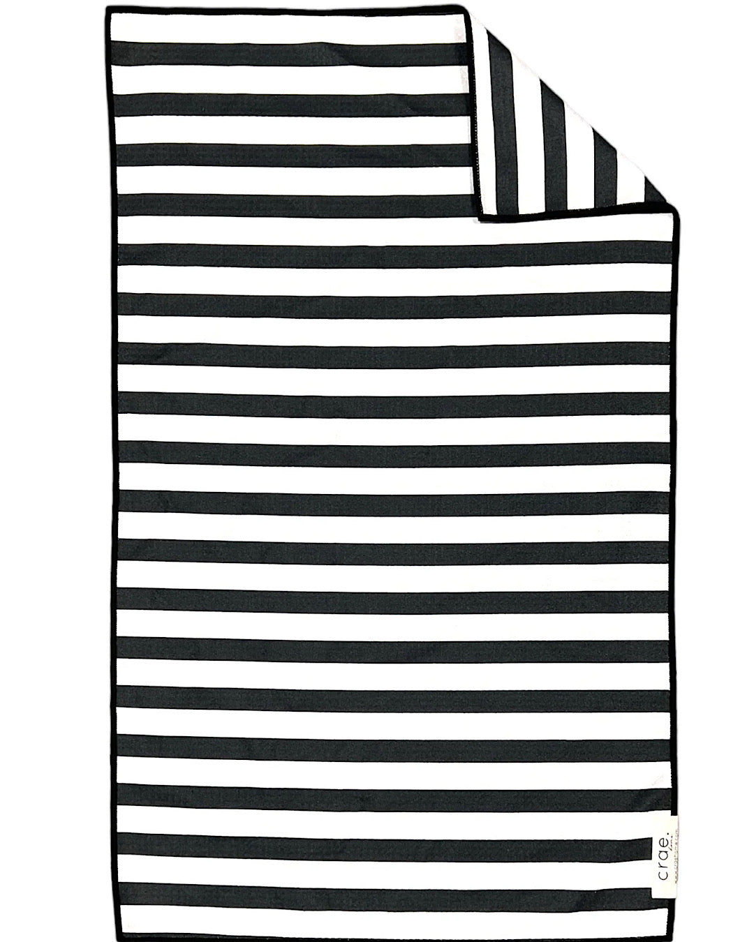 Crae Home Double Sided Hand Towel - 6 Styles Crae Home One Size Black Licorice