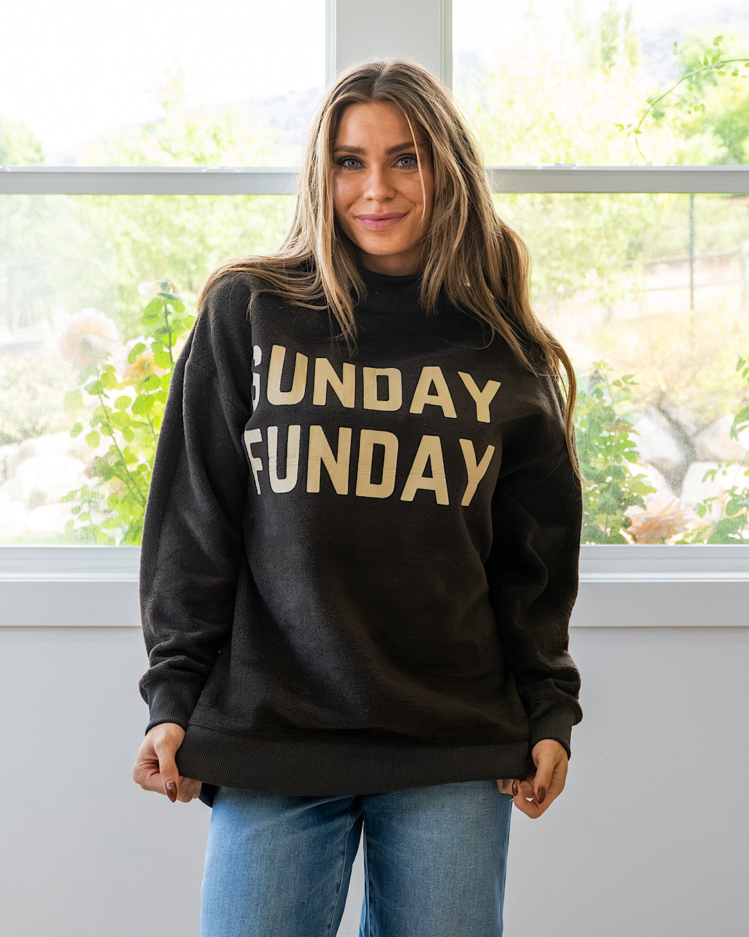 NEW! Game Day Reversible Mock Neck Sweatshirt - Muddy Gray