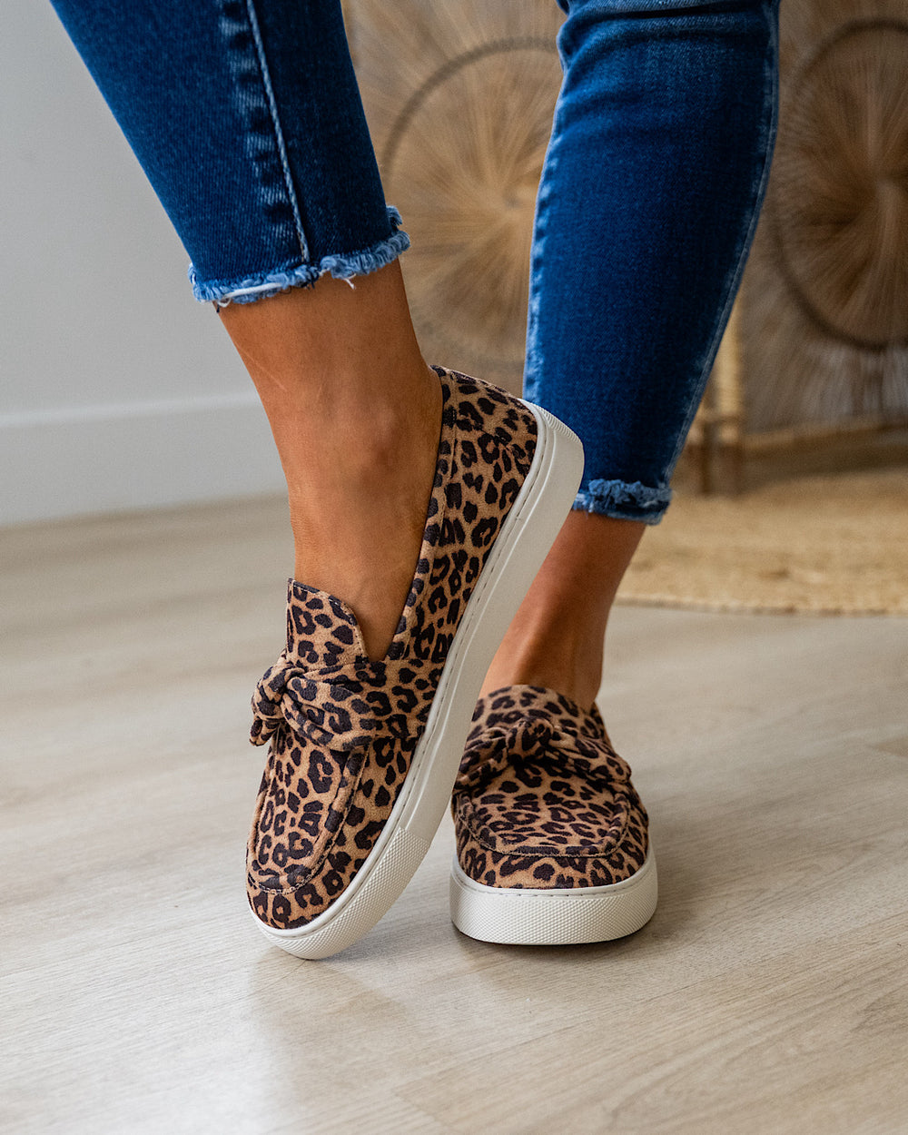NEW! Corkys Why Knot Slip On Sneakers - Leopard Corkys Footwear