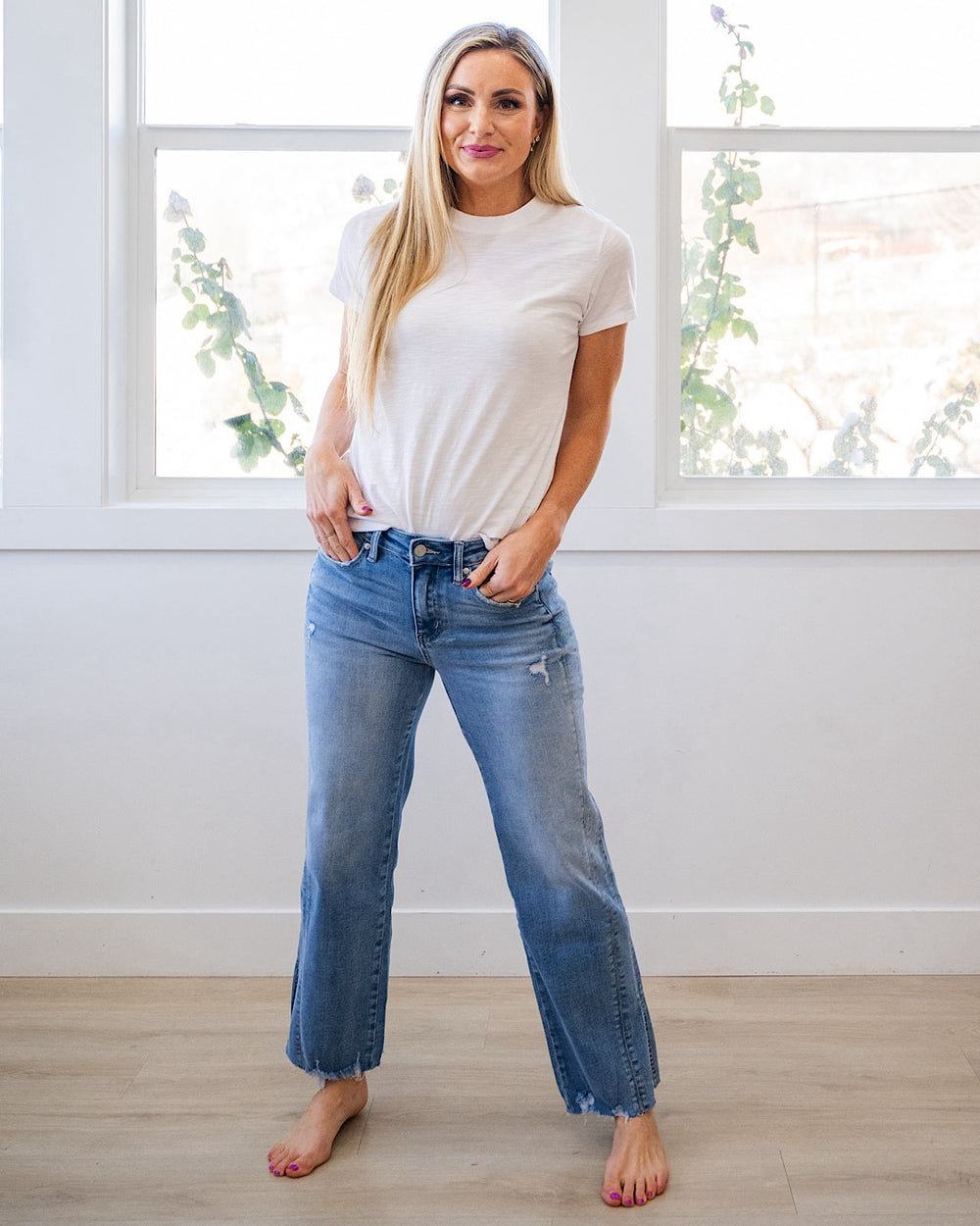 NEW! Melinda Short Sleeve Top - Ivory Be Cool