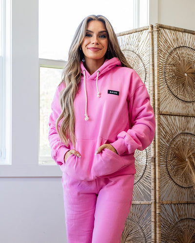 Ampersand Ave Comfort Zone Hoodie - Cotton Candy  Ampersand Ave   