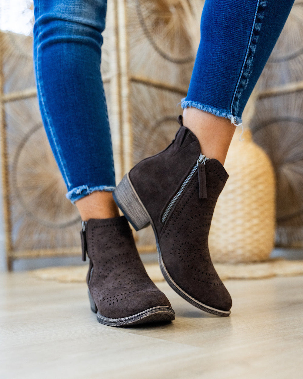 NEW! Very G Lisette 2 Bootie - Chocolate Very G