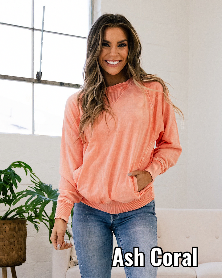 Girlfriend Crewneck Sweatshirt - Color Options Available! Zenana