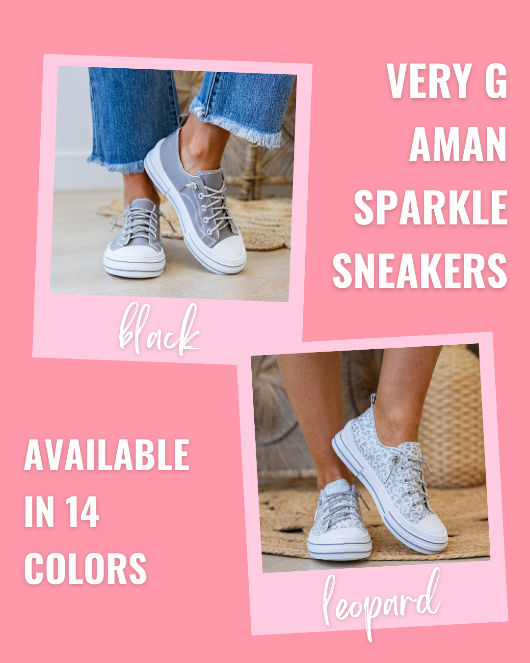 Very G Aman Sneakers - Color Options Available! Very G