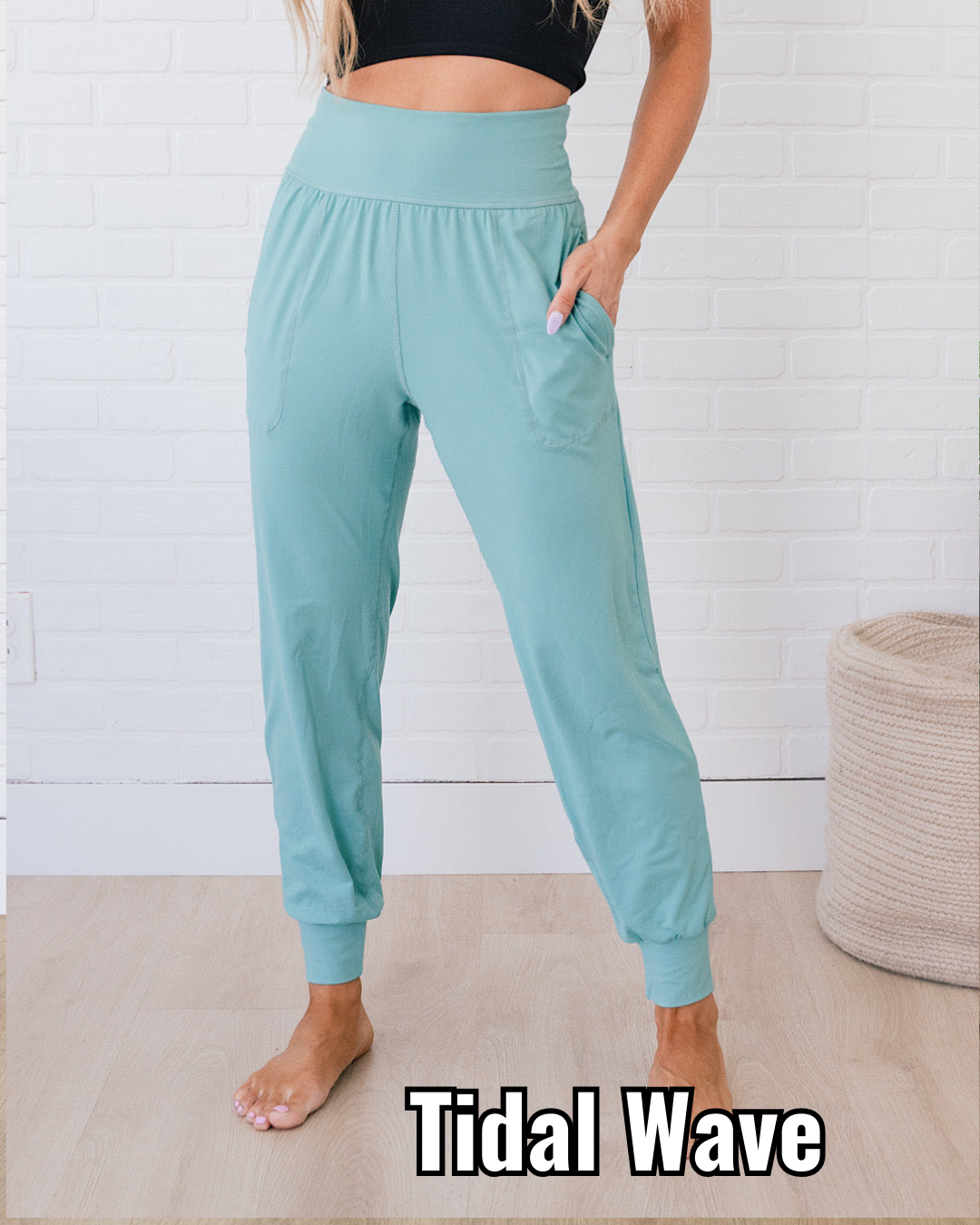 Yoga Joggers - Tidal Wave Rae Mode Small