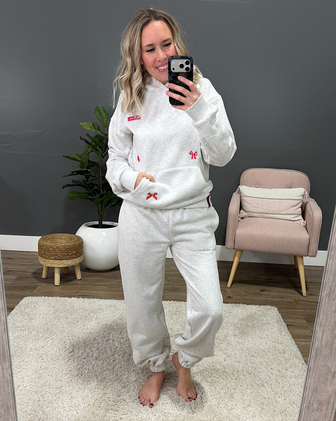 NEW! Ampersand Ave Comfort Zone Hoodie - Girly Things Ampersand Ave