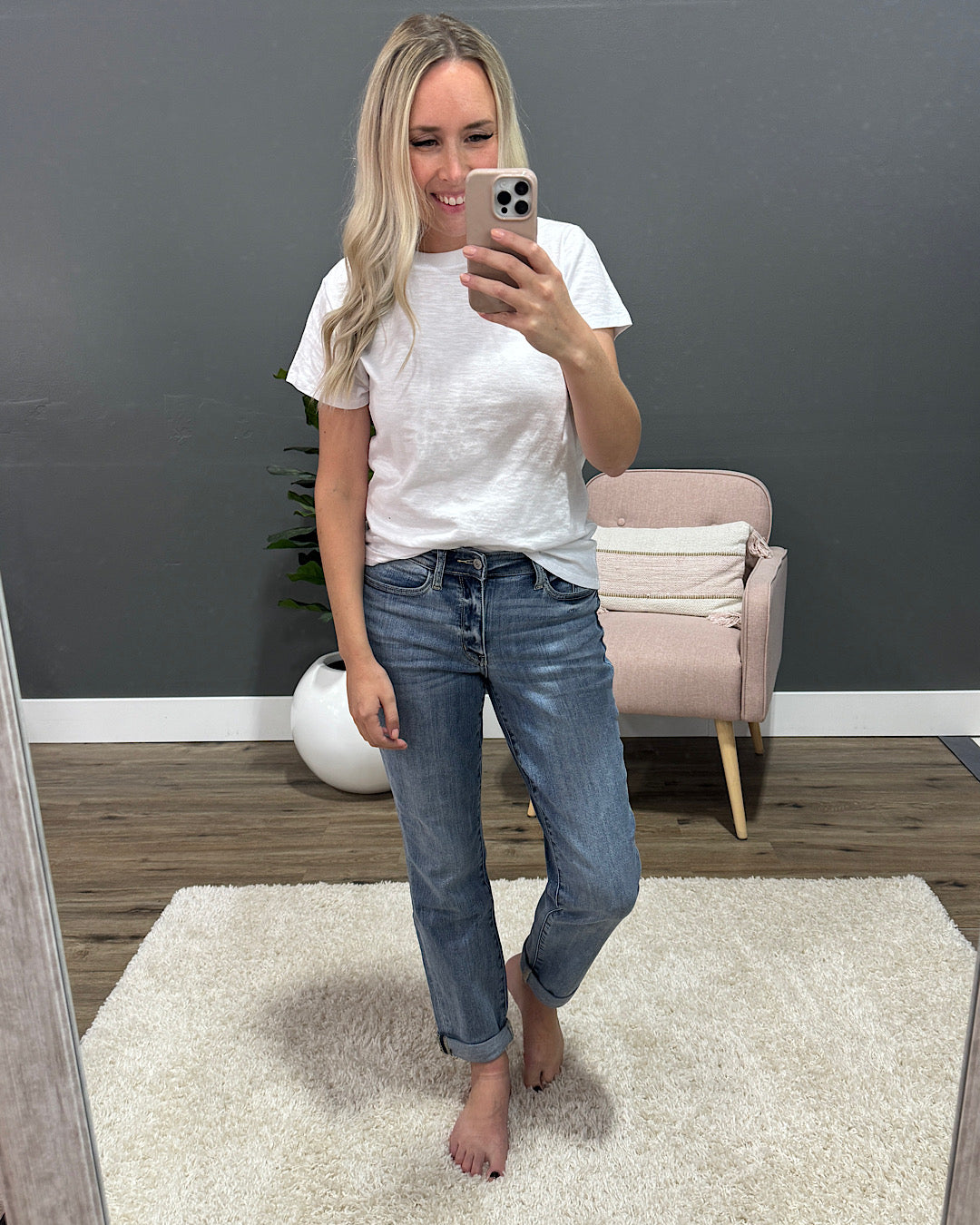 Melinda Short Sleeve Top - Ivory Be Cool