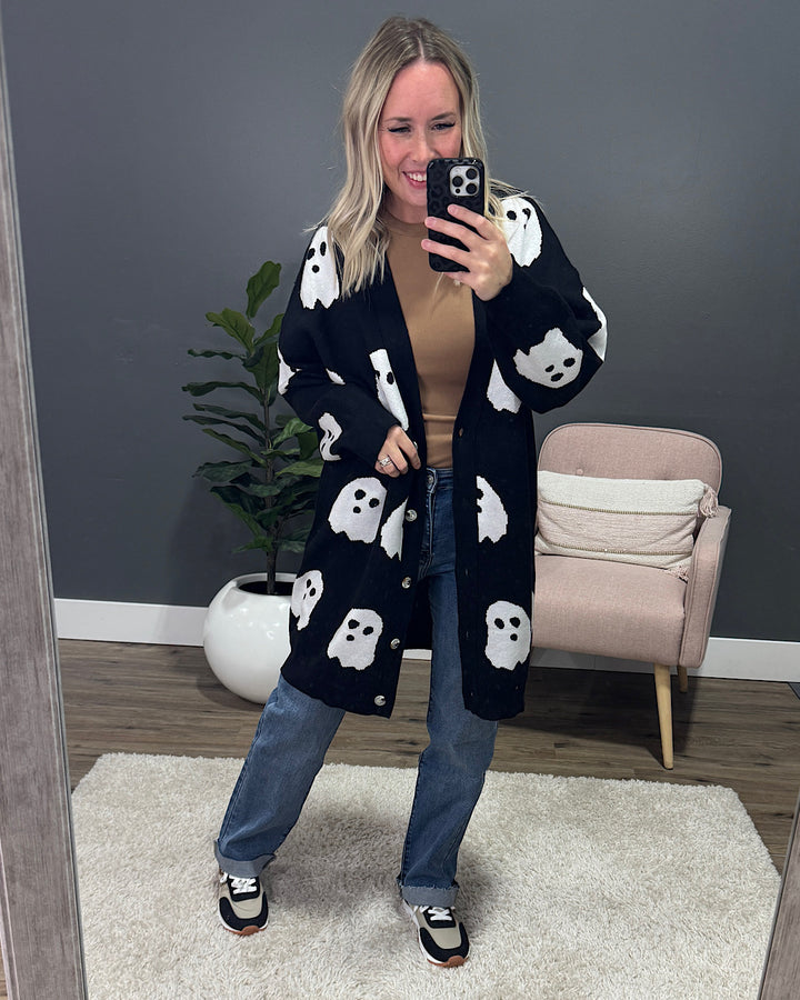 NEW! Ampersand Ave Boo Babe Oversized Cardigan Ampersand Ave