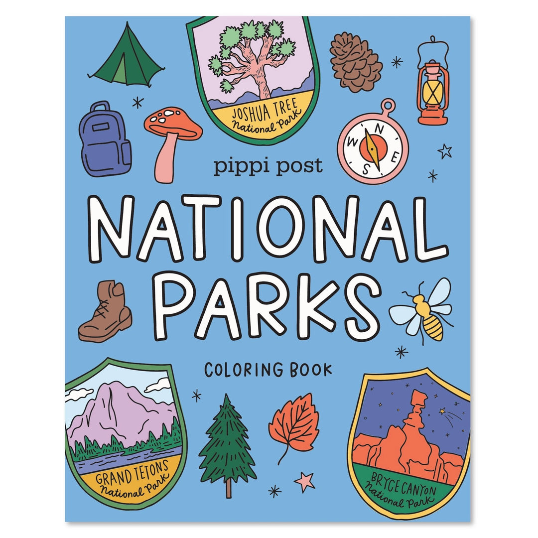 NEW! Pippi Post Coloring Book - 6 Options Pippi Post