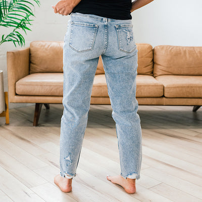 KanCan Waverly Stone Wash Mom Jeans FINAL SALE KanCan