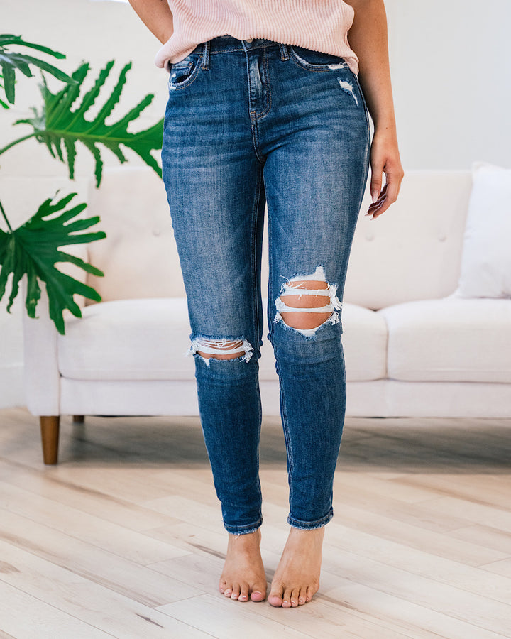 Lovervet Feels Like a Dream Distressed Skinny Jeans FINAL SALE  Vervet   