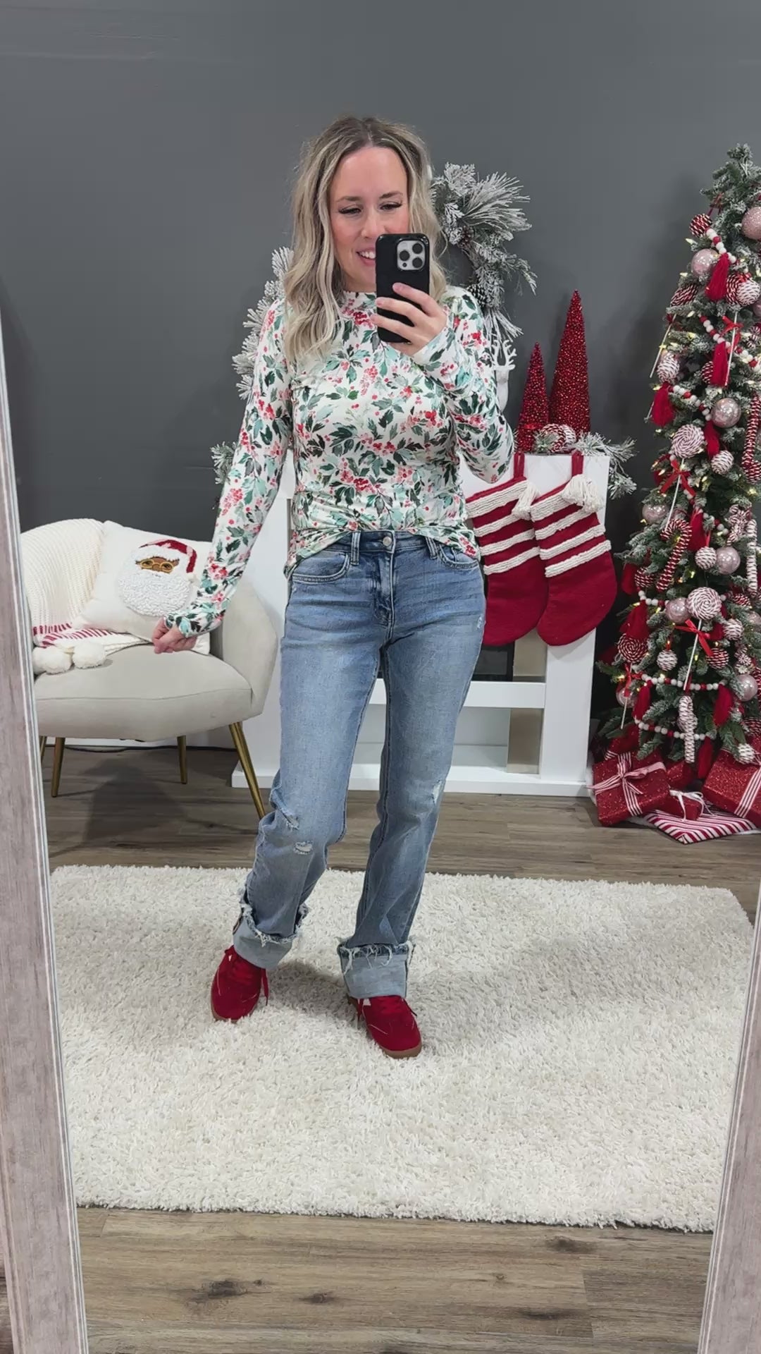 NEW! Blair Long Sleeve Top - Winter Berry