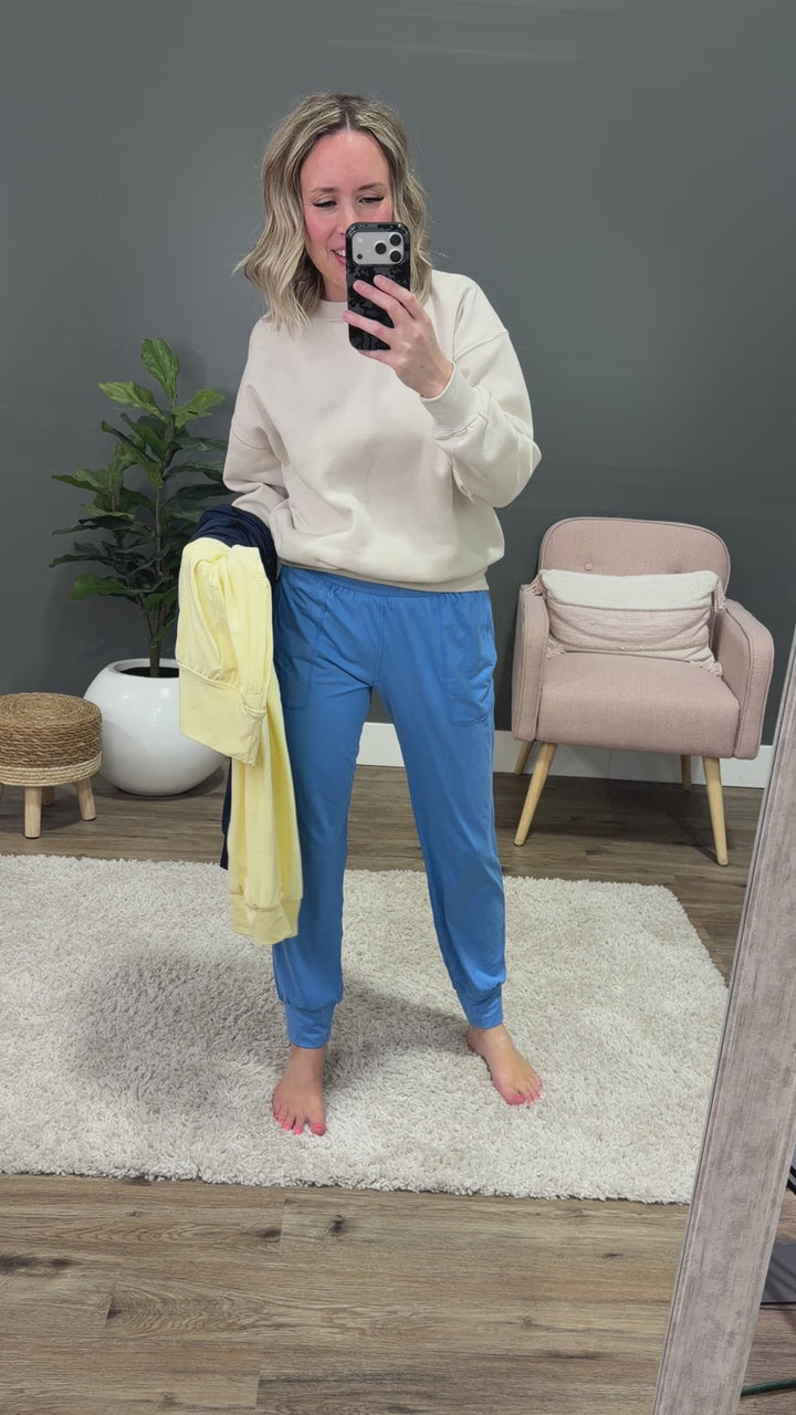 Yoga Joggers - Navy Rae Mode