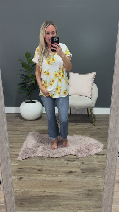 Sunflower Pocket Top FINAL SALE