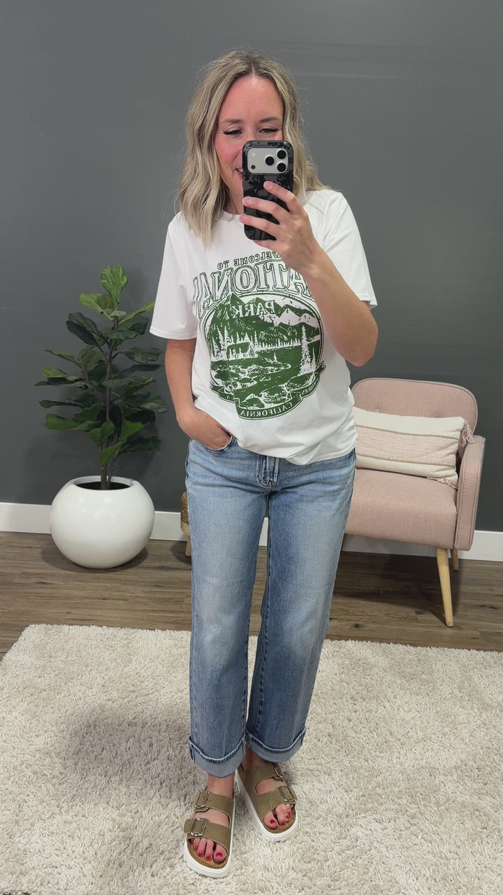 NEW! National Park Ivory Tee