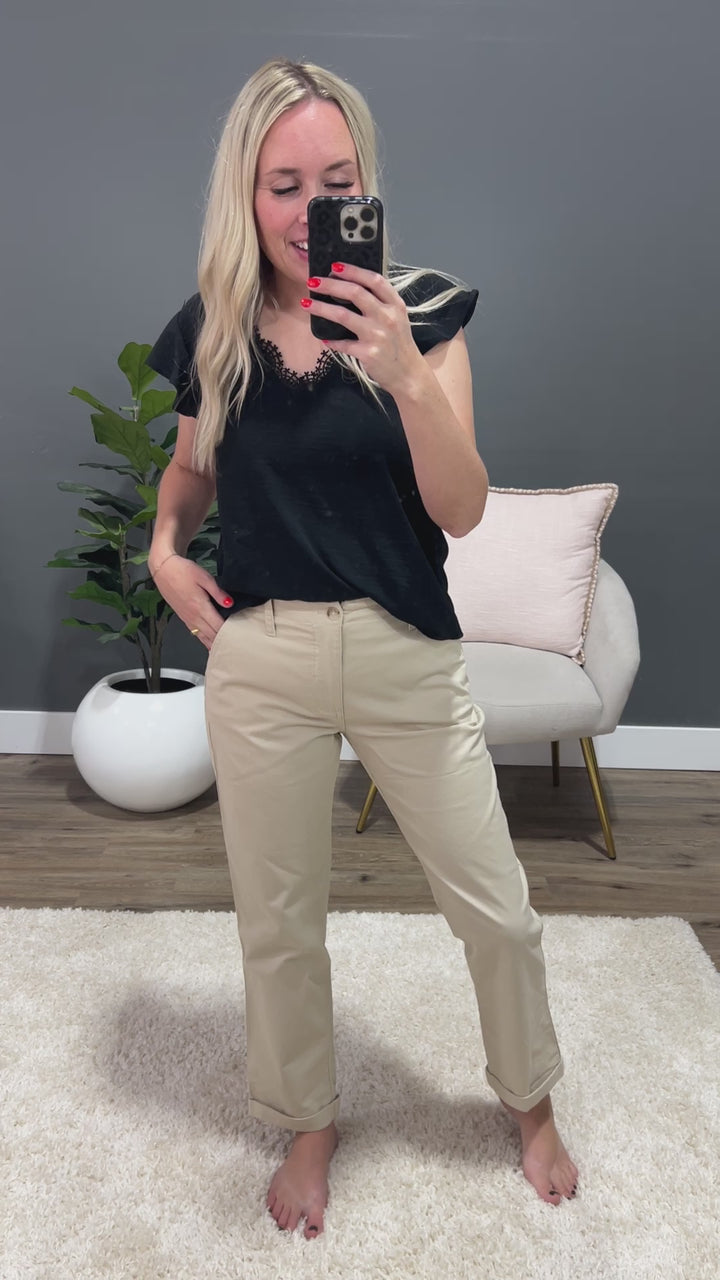 KanCan Diane Slim Chino Pants KanCan