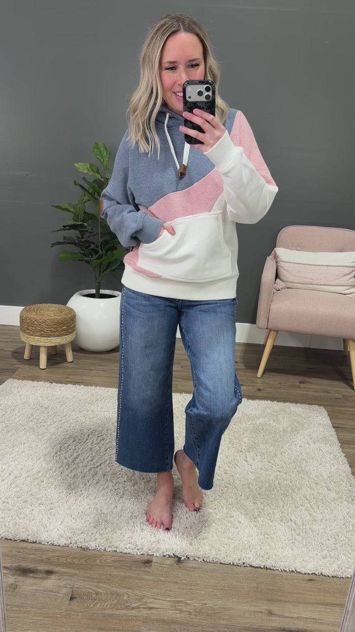 NEW! Wanakome Ariel Hoodie - Heather Pink Mix