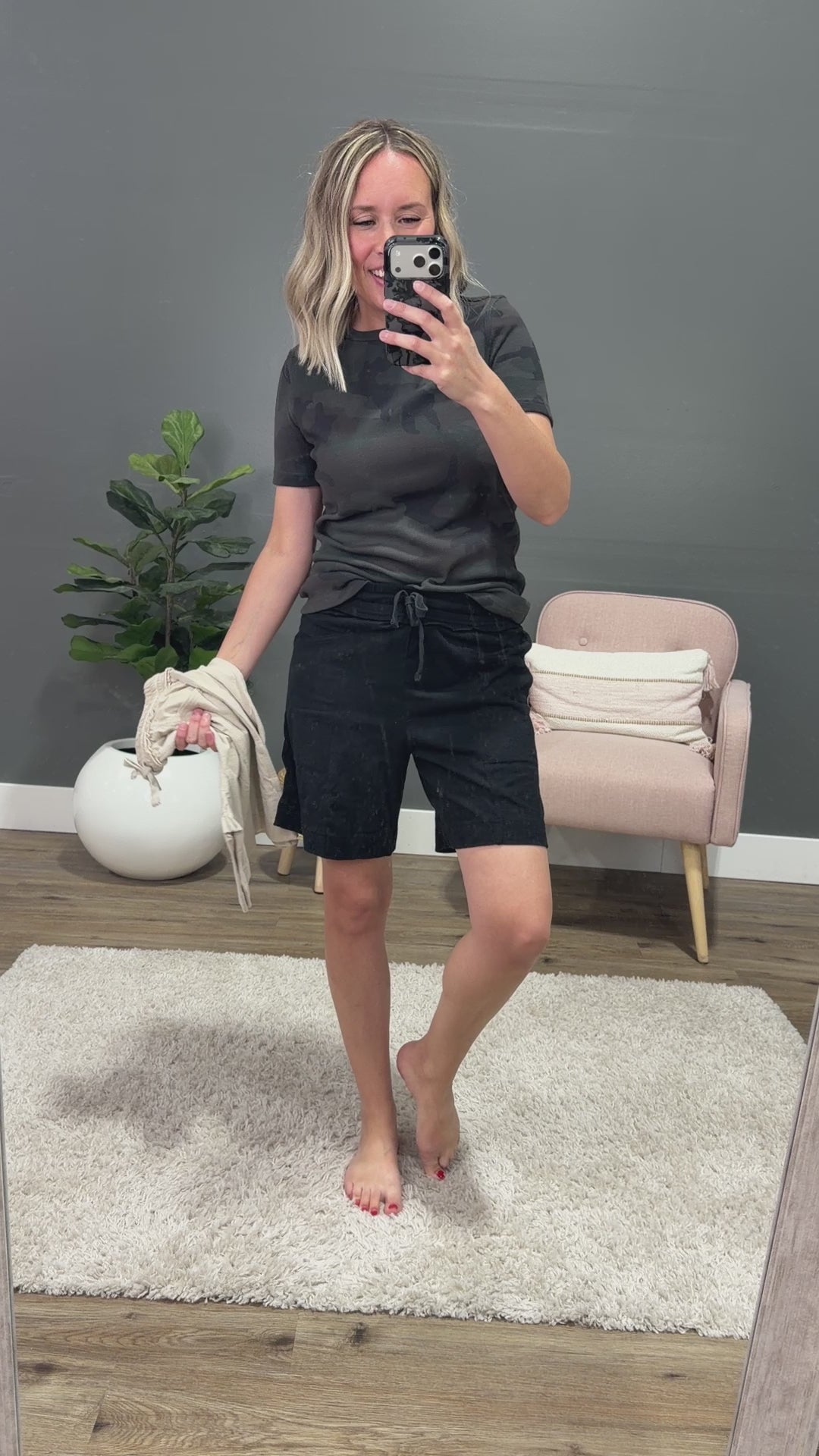 NEW! Club Shorts - Sand Beige Rae Mode