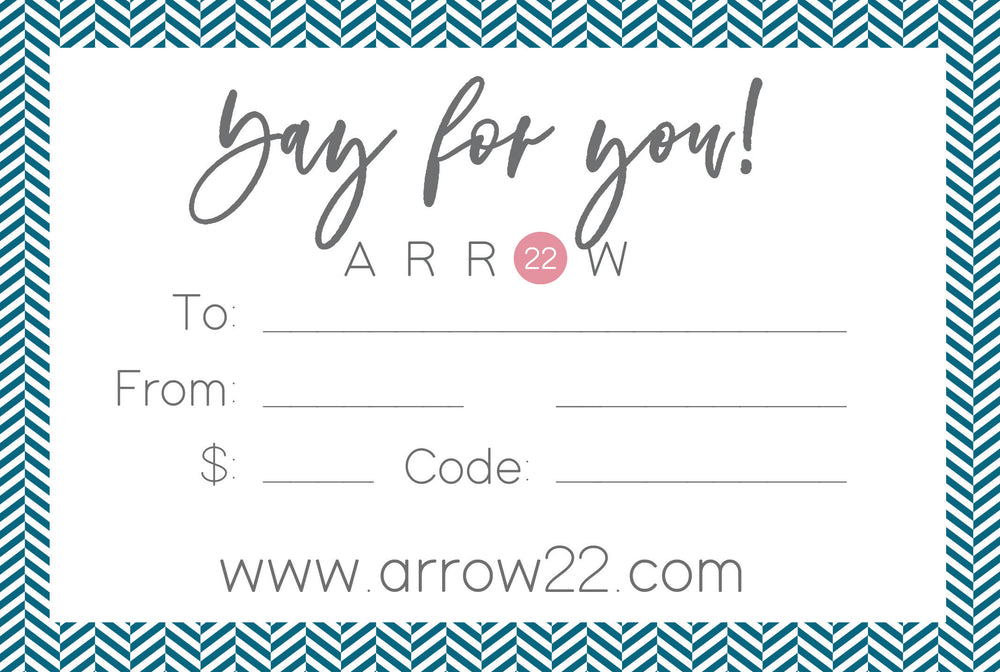 E-Gift Card Gift Cards Arrow Twenty Two   