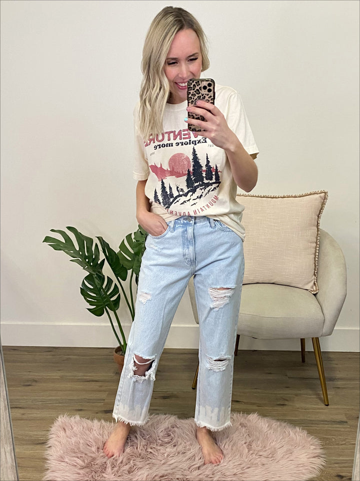 KanCan Hailey Distressed Bleached Jeans FINAL SALE  KanCan   