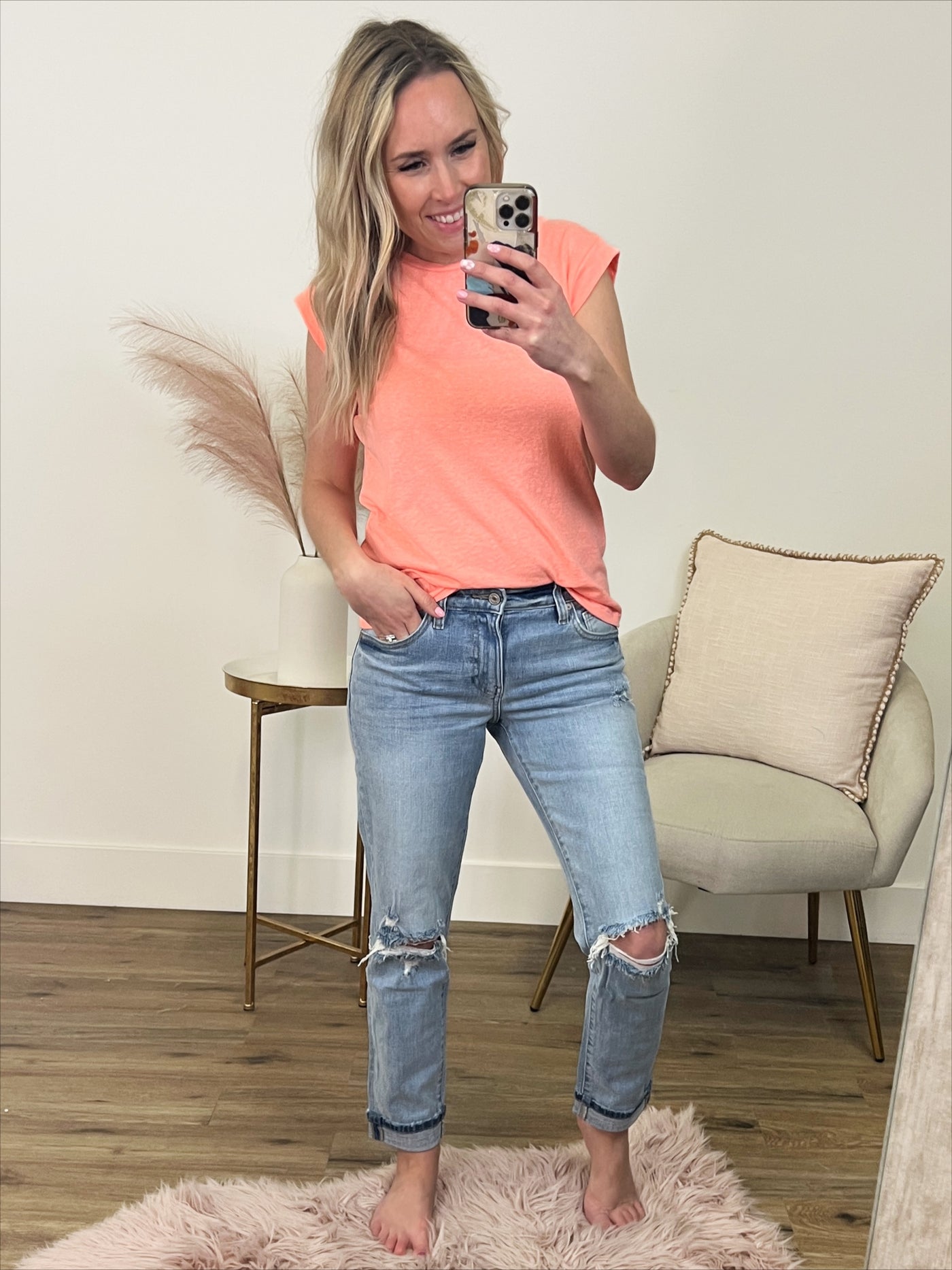 KanCan In My Town Distressed Boyfriend Jeans FINAL SALE  KanCan   